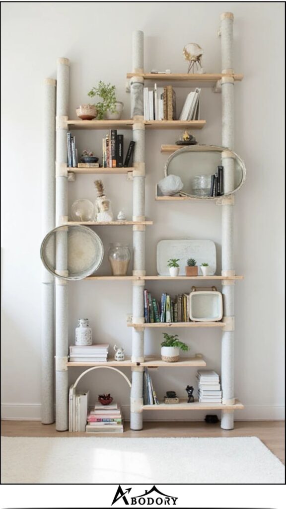 PVC Pipe Shelf
