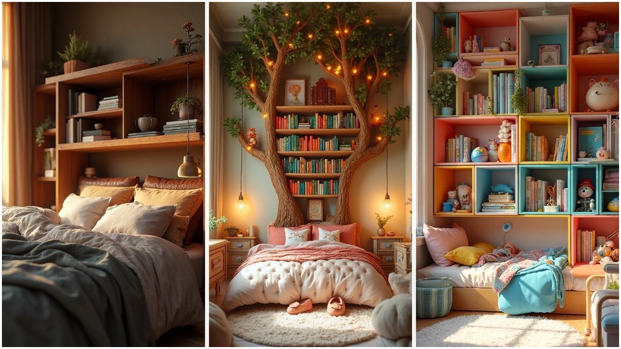 Small Bedroom Bookshelf Ideas for Smart Storage