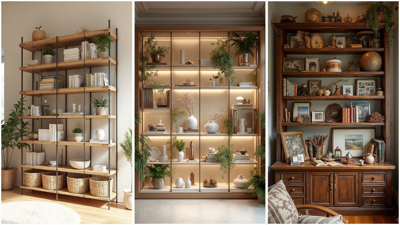 How to Style Open Shelves